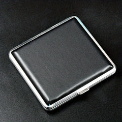 High-end Men's Cigarette Storage Box Leather Cigarette Case