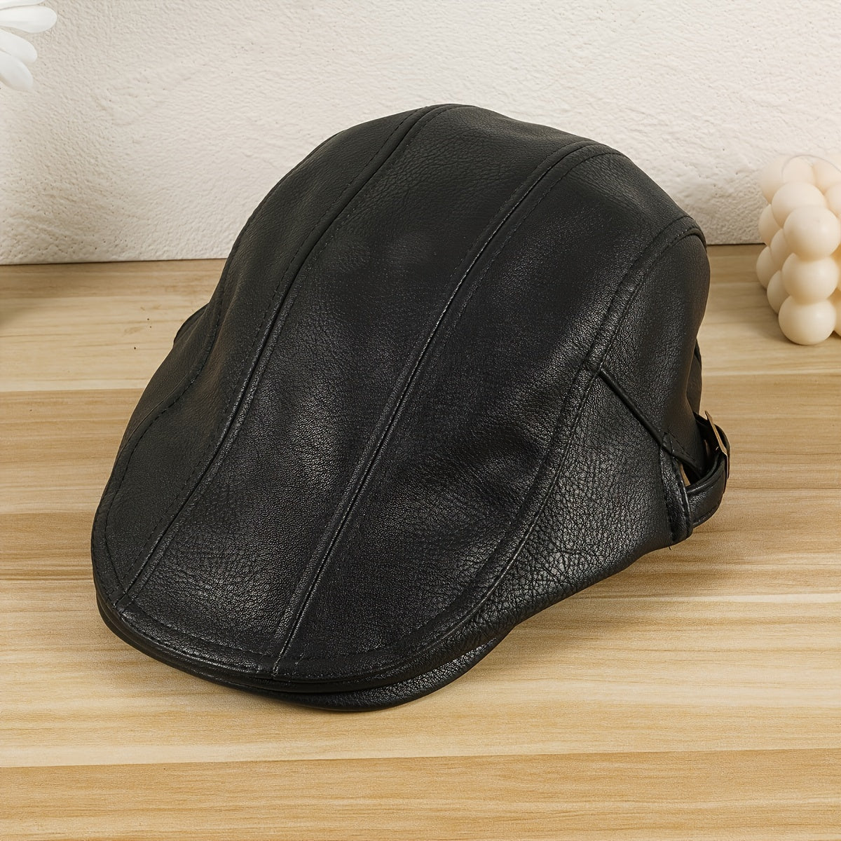 Adjustable Ear Protection Newsboy Cap For Men Women Spring Autumn