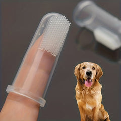 Pet Finger Toothbrush - Easy & Effective for Dog/Cat Teeth
