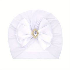 Casual Bow Knot Pullover Hat For Kids