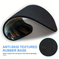 Abstract Landscape Mouse Pad Square Mouse Mat Waterproof Mousepad
