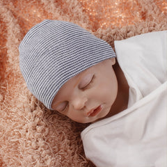 Double Layer Warm Hospital Hat for Newborns