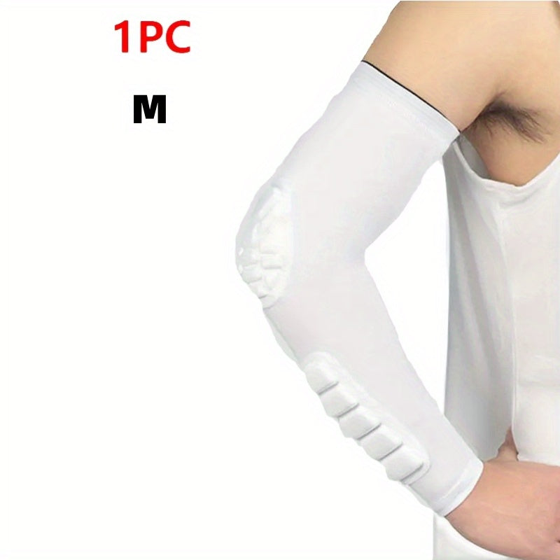 1pc High Elastic Breathable Arm Sleeves for Fitness - Black