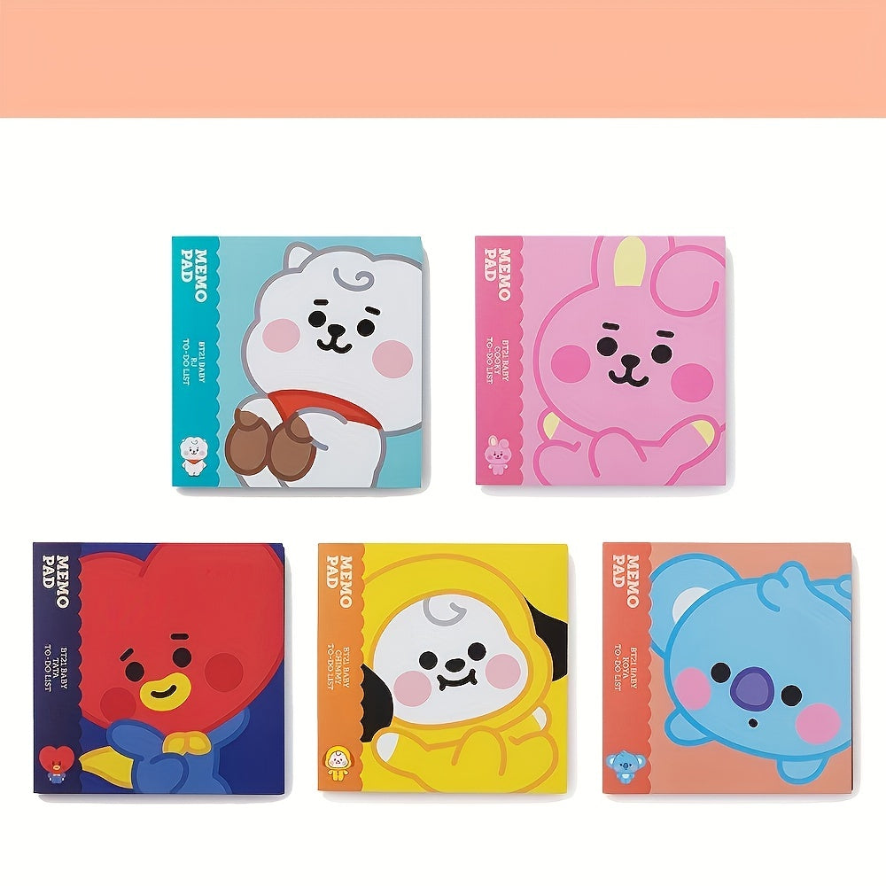 240 Sheets Cartoon Removable Stickers Office Message Sticker