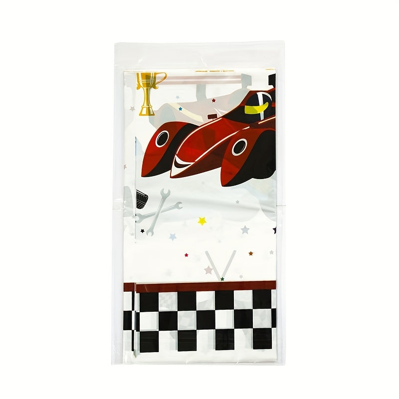 Racing Party Tablecloth Decoration