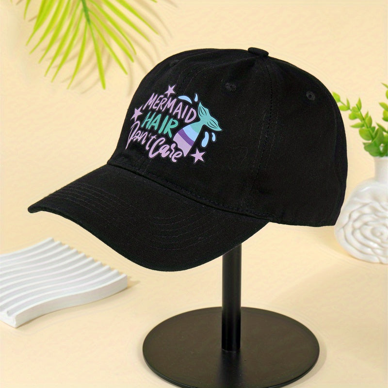 Cactus Printed Sun Hat MERMAID HAIR DON'T CARE Adjustable Golf Dad Hats