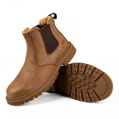Men's Puncture Proof Steel Toe Work Safety Boots