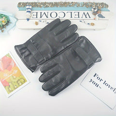 Winter Touch Screen Gloves Thickened Warm Wind Rain Cold Resistance