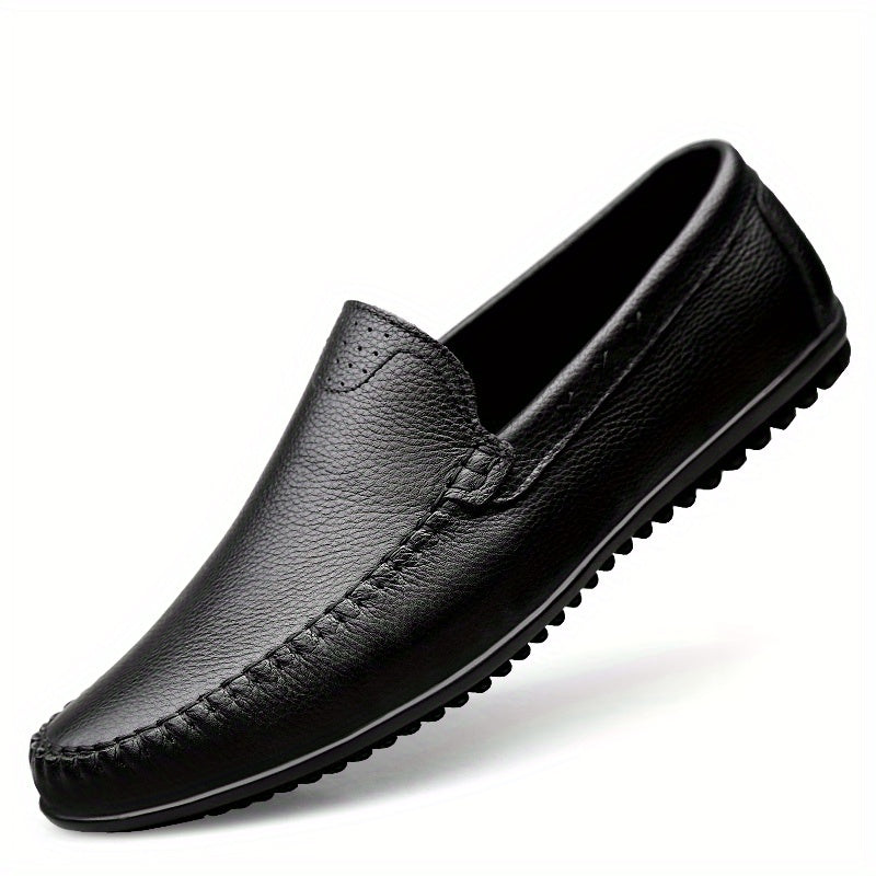 Men's Stitched Slip On Loafers Smart Casual Shoes