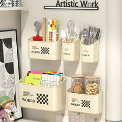 Magnetic Storage Rack Refrigerator Door Shelf Organizer