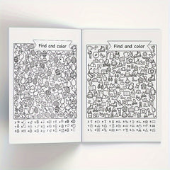 Interactive Hidden Items Book for Kids - Enhance Focus & Observation