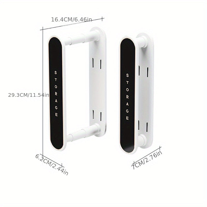 Retractable Clothes Hanger Rack Balcony Organizer