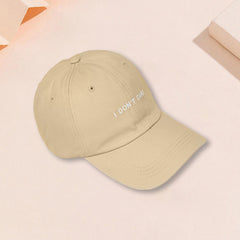 Men's 'I DON'T CARE' Embroidered Baseball Cap