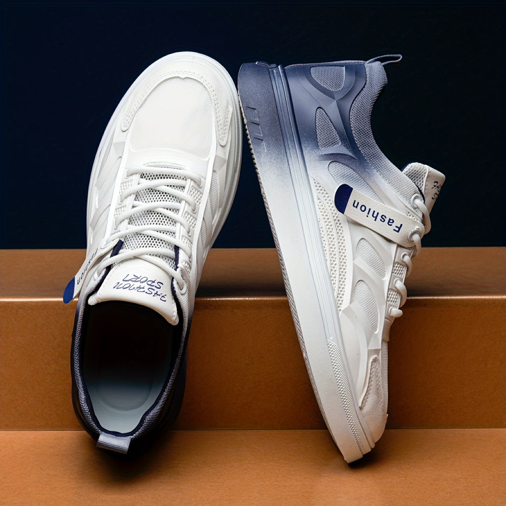 Men's Breathable Mesh Skate Shoes Casual Anti-skid Sneakers