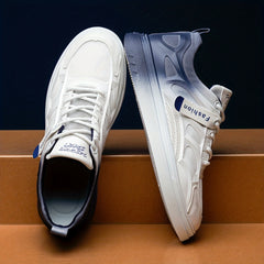 Men's Breathable Mesh Skate Shoes Casual Anti-skid Sneakers