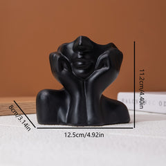 Shy Body Shape Art Pen Holder Light Style Decoration