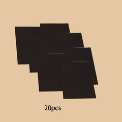 20pcs Thick Cowhide Cardboard DIY Small Card Blank Postcard Bookmark Paper