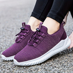 Women's Outdoor Running Shoes Non-slip Lace-Up Sneakers