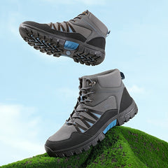 Men's Comfy Non Slip Ankle Boots - Durable Hiking Shoes