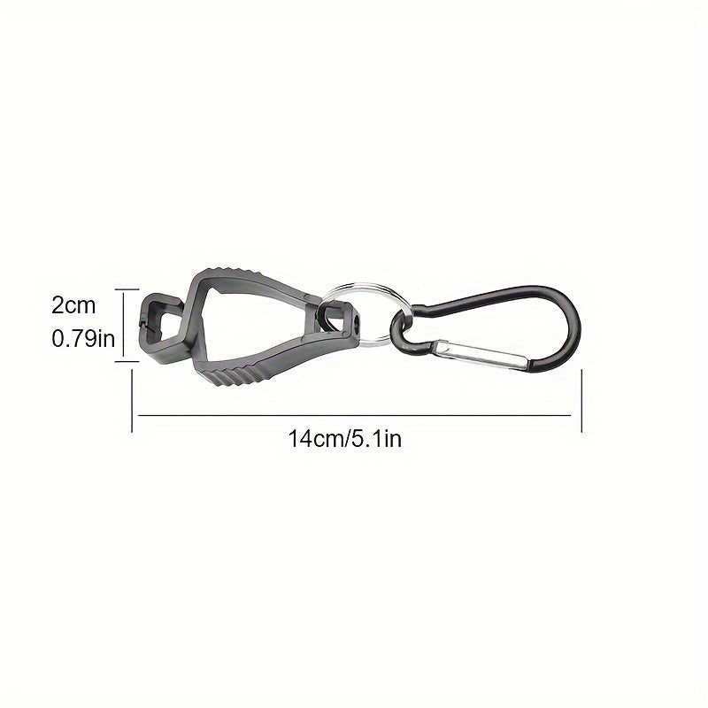 Multifunctional Glove Clip Hook for Outdoor Sports
