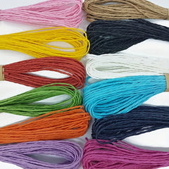 Dry Lafite Monochrome Paper Rope Hemp Rope Handicraft Ribbon Bouquets Wrapping