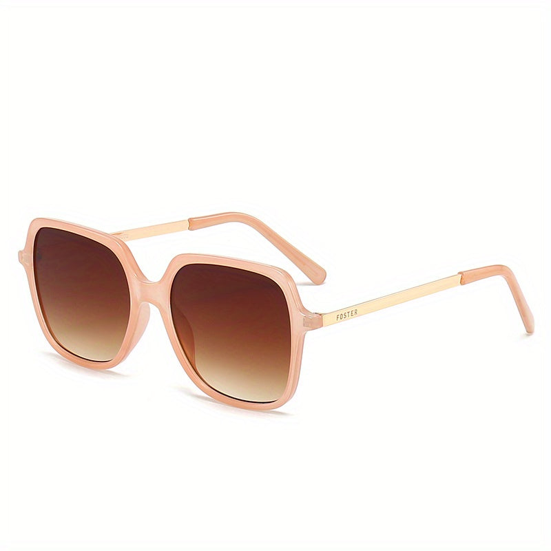 Men's HD Anti-UV Square Sunglasses with Glasses Box & Cloth