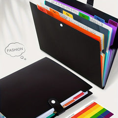 Accordion File Holder Organizer A4 Letter Size Paper Document Receipt Organizer