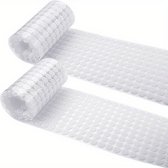 Self Adhesive Dots 850 Count 0.39 Inch Hook and Loop Coins Waterproof Adhesive