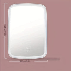 LED Travel Makeup Mirror With Light Portable Vanity Mirror