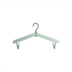 4 Pack Plastic Folding Travel Hangers With Clips Portable