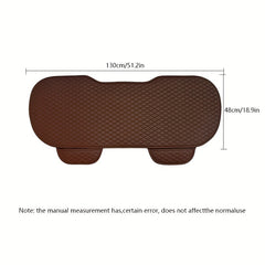 1pc Car PU Leather Seat Cover Breathable Non Slip Protector Auto Seat Cushion