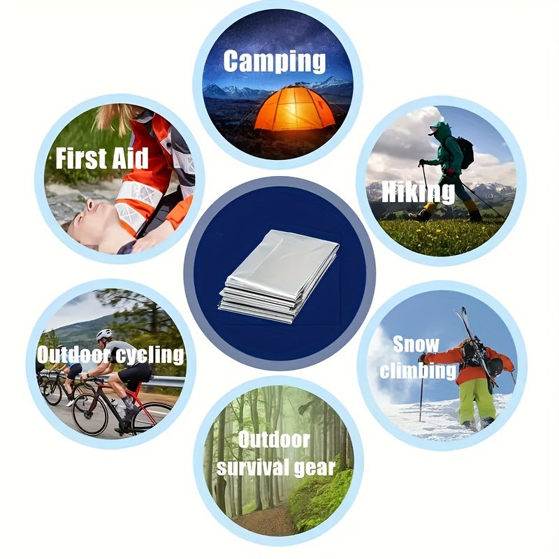 Outdoor Sports Aluminum Survival Blanket