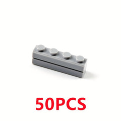 50pcs City Wall Building Blocks DIY Toys Parts Construction Bricks Kids