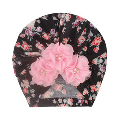 Baby Girl Flower Beads Cap Hair Accessories