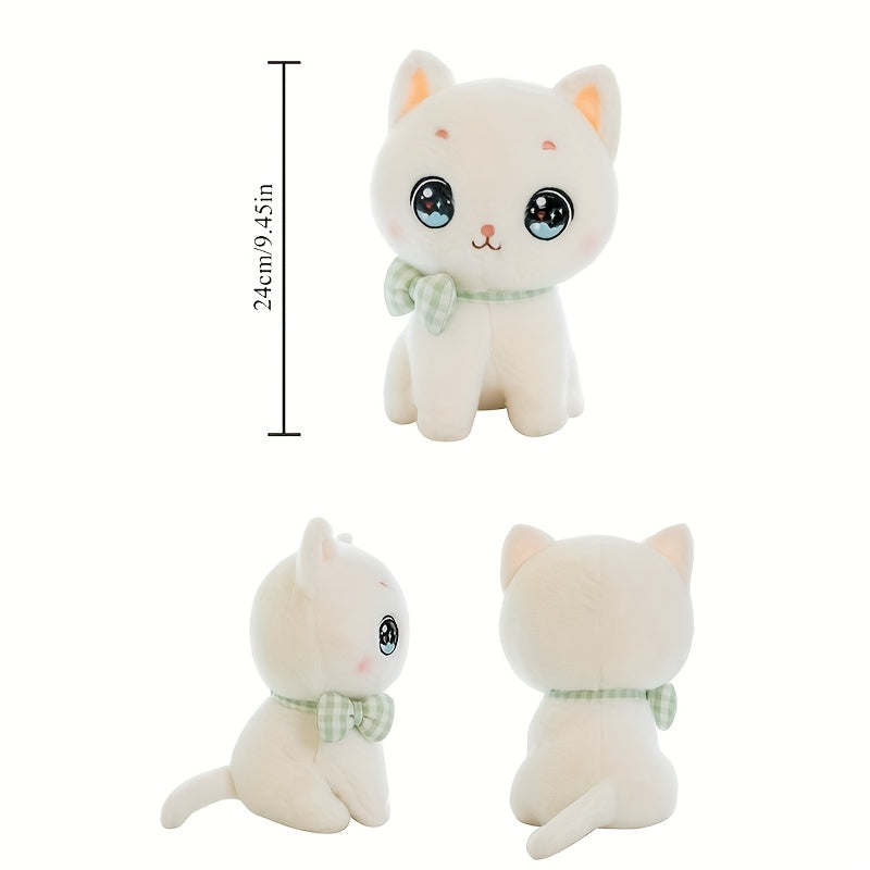 Cute Cat Bow Tie Kitten Plush Toy