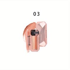 Carslan Magic Diamond Pearly Eyeshadow Palette with Sponge and Mirror