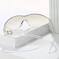 Y2K Gradient UV400 Wrap Around Sunglasses
