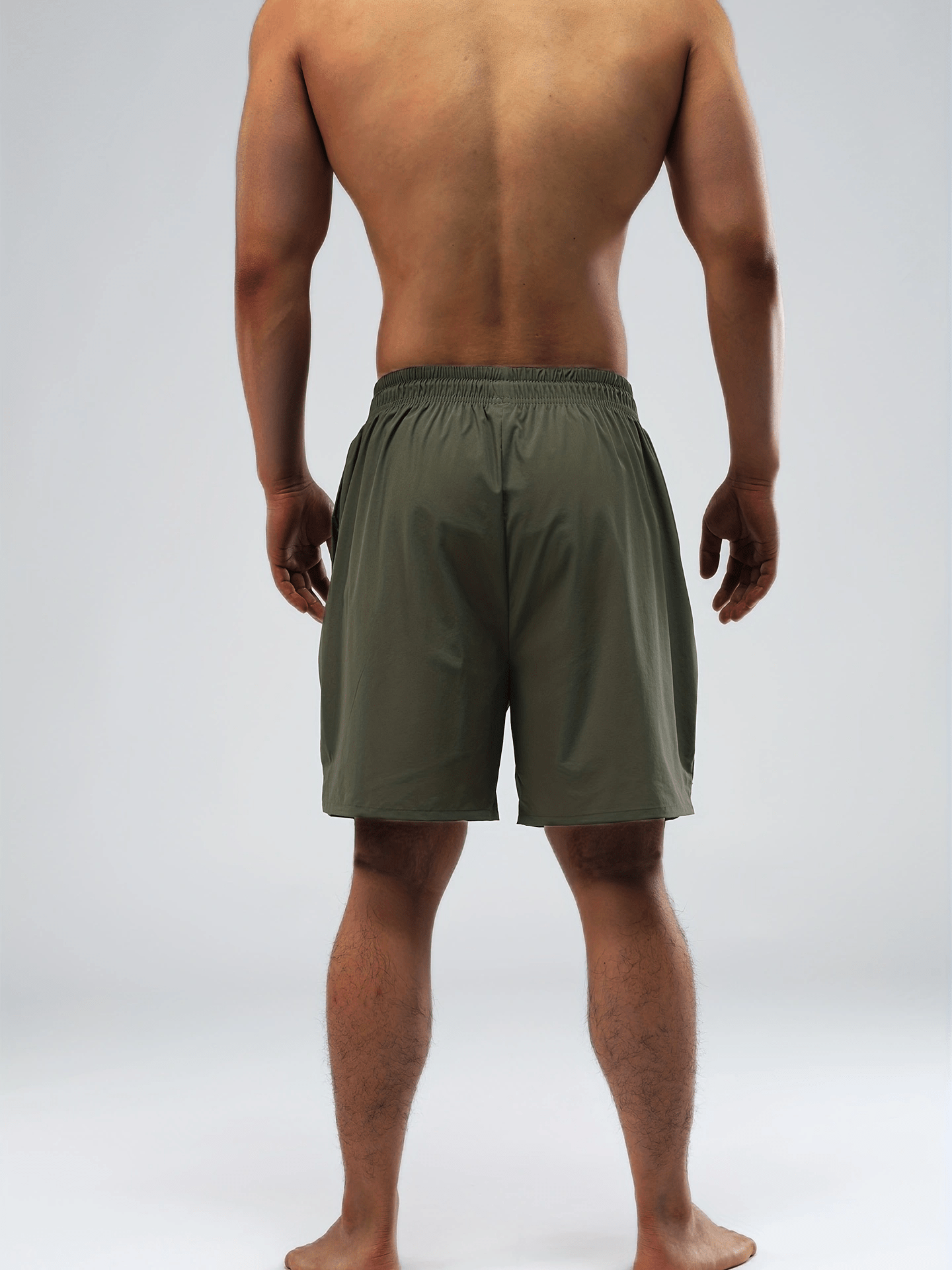 Tropical Quick Dry Swim Trunk Men's Board Shorts Beach Bathing Suit