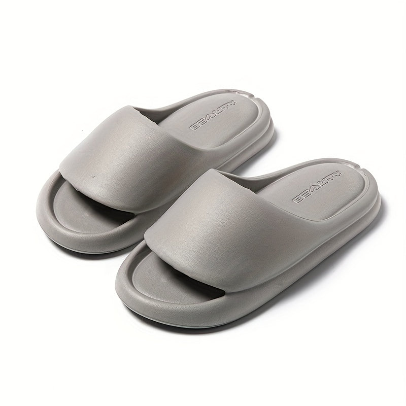 Men's Lightweight Non Slip Open Toe Quick Drying Slides