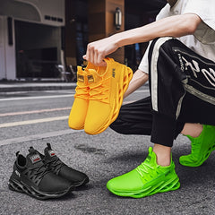 Men's Slip-on Sneakers with Shoelaces