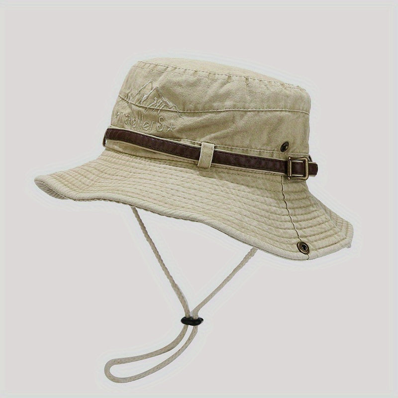 Wide Brim Sun Hat Men Women Beach Fishing Outdoor Summer Boonie Hat