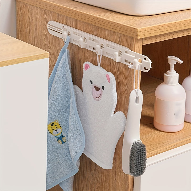 Retractable Storage Hanging Rack Kitchen Wall Mounted