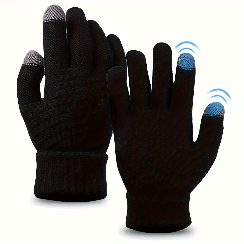 Winter Cycling Gloves Touch Screen Warm for Outdoor Activities