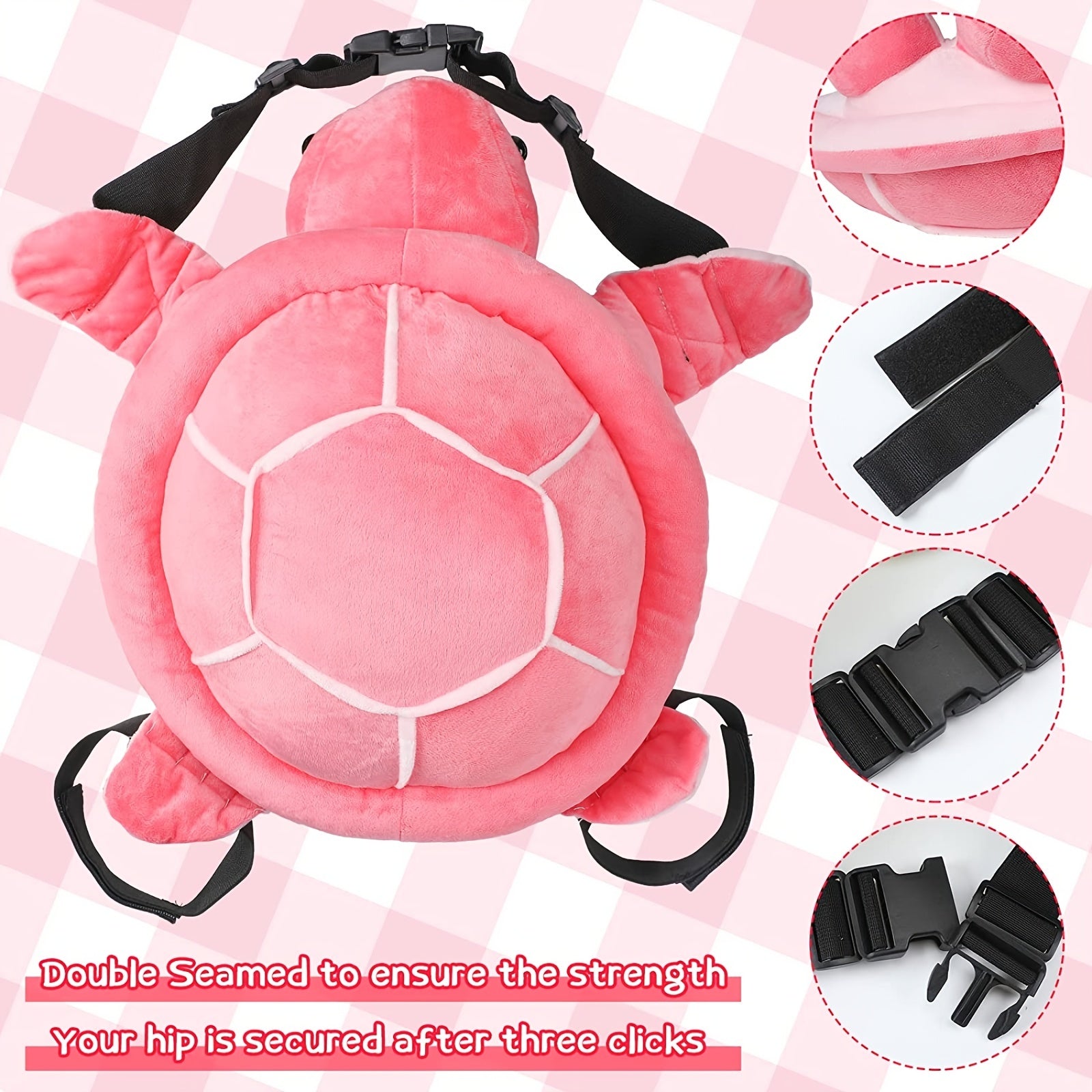 Kids Ski Protector Set Anti Fall Turtle Butt Pad for Snowboarding