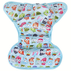 Waterproof Reusable Cloth Diaper Cover for 3-15kg Babies