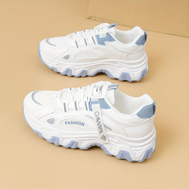 Women's Lace-Up Low Dad Shoes - Running & Outdoor Sporty Comfy Shoes