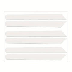 6pcs Reusable Silicone Lash Lift Tape Pads Eyelash Perm Pads Makeup Tool