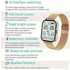 Smart Sports Watch Health Monitoring Message Reminder Music Control IOS Android