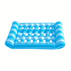 Inflatable Floating Bed Foldable Air Mattress for Pool Beach & Lake