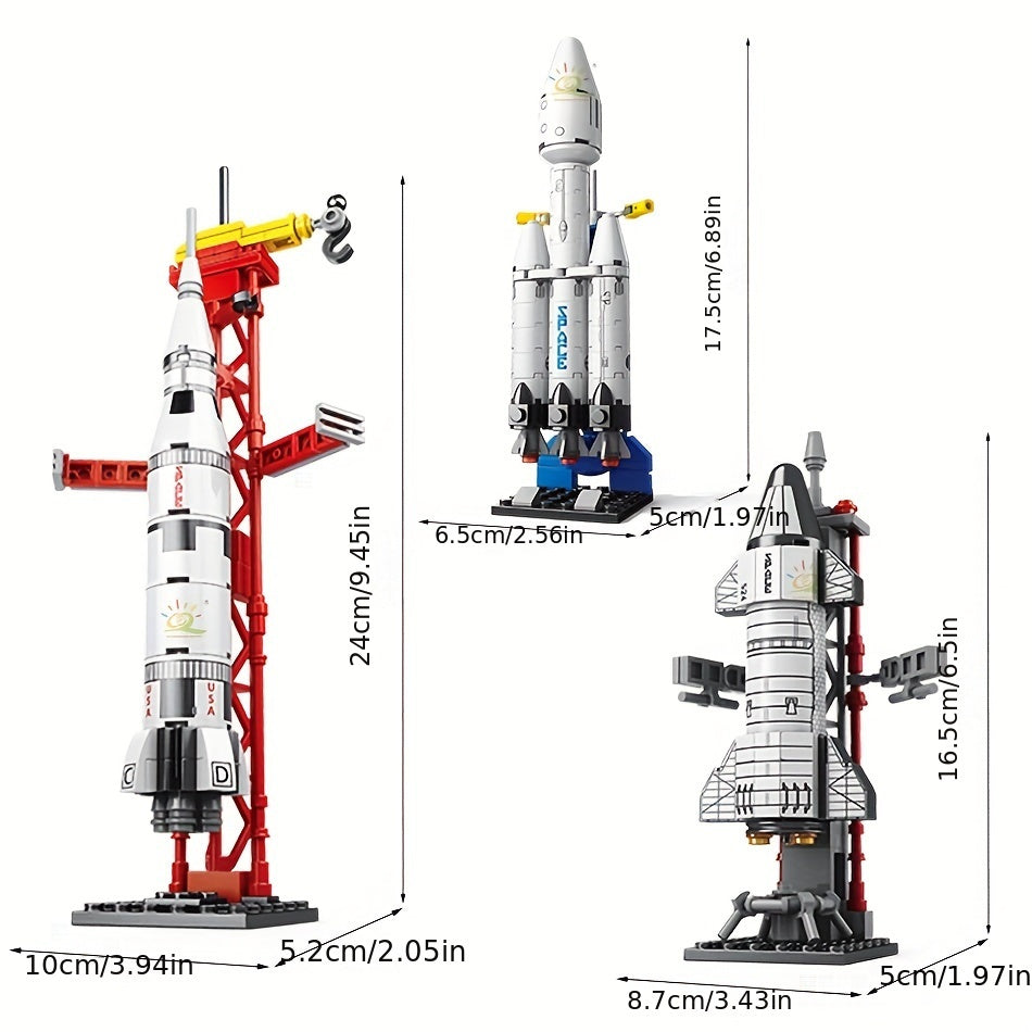 Space Station Assembly Toys Aviation Model Building Blocks